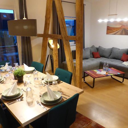 Jena City Apartment, Balkon, Sonnig, Wifi, Parkplaetze, Naehe Zentrum Bagian luar foto