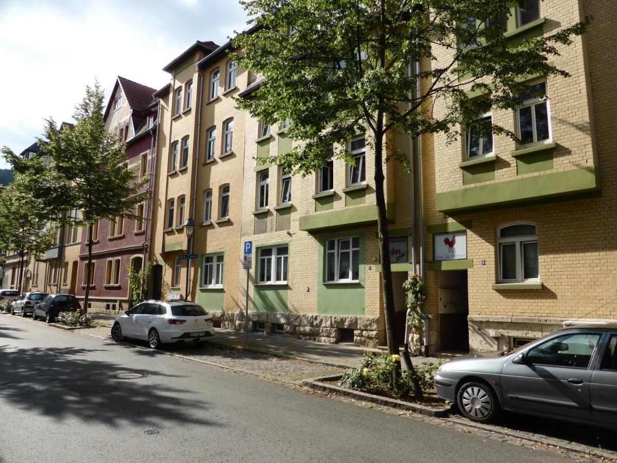 Jena City Apartment, Balkon, Sonnig, Wifi, Parkplaetze, Naehe Zentrum Bagian luar foto