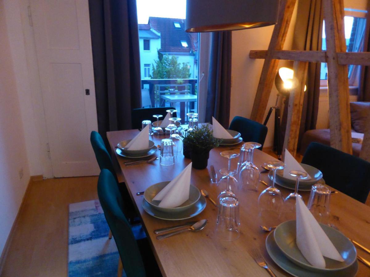 Jena City Apartment, Balkon, Sonnig, Wifi, Parkplaetze, Naehe Zentrum Bagian luar foto