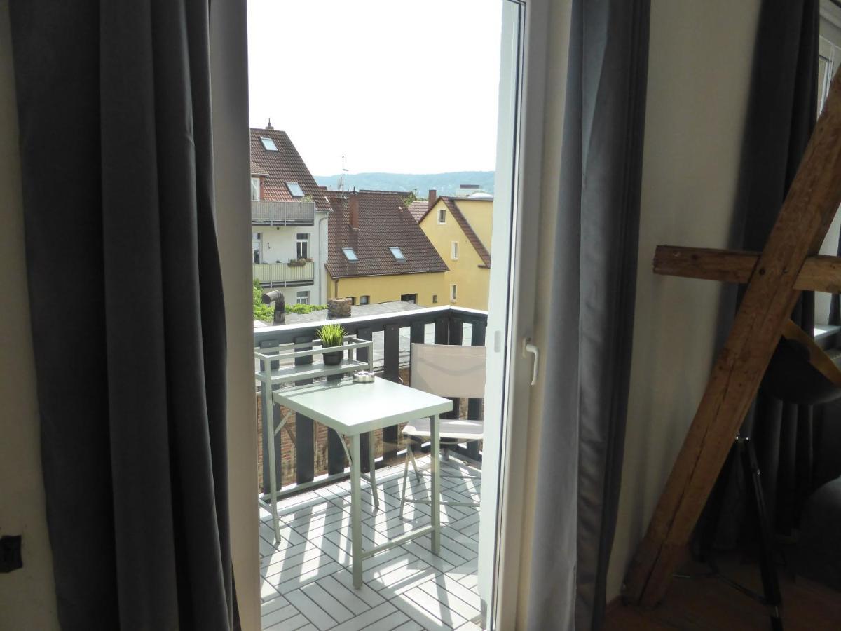 Jena City Apartment, Balkon, Sonnig, Wifi, Parkplaetze, Naehe Zentrum Bagian luar foto