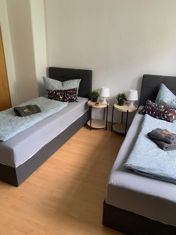 Jena City Apartment, Balkon, Sonnig, Wifi, Parkplaetze, Naehe Zentrum Bagian luar foto